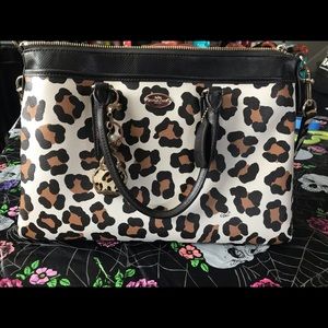 Coach leopard print